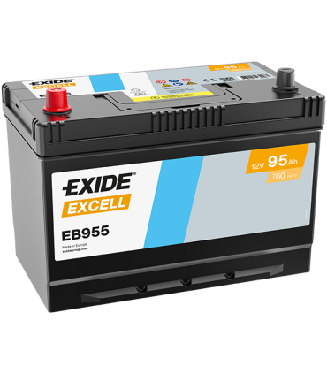 Exide Excell 95Ah 720A 306x173x222+-