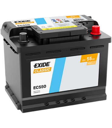 Exide Classic 55Ah 460A 242x175x190-+