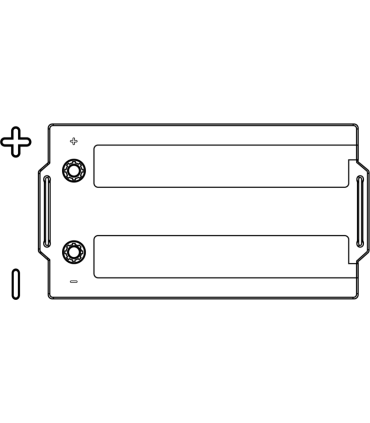 Exide PRO EFB 235Ah1200A518x279x240+-