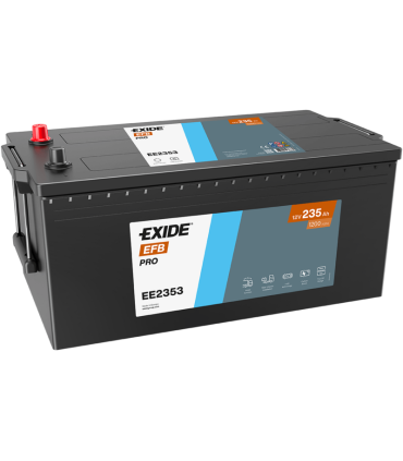 Exide PRO EFB 235Ah1200A518x279x240+-