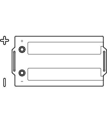 Exide PowerPRO 235Ah1300A518x279x240+-