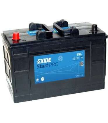 Exide StartPRO 110Ah750A 349x175x235+-