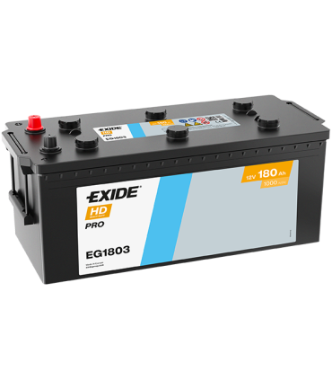 Exide StartPRO 180Ah1000A513x223x223+-