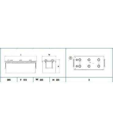 Exide StartPRO 180Ah1000A513x223x223+-