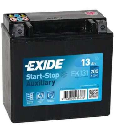 Exide AGM 13Ah 200A 150x90x145+-