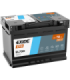 Exide EFB 70Ah 720A 278x175x190-+
