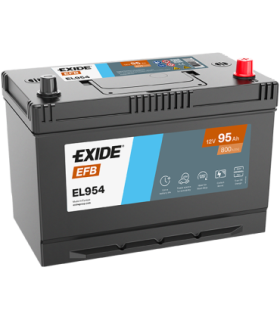 Exide EFB 95Ah 800A 306x173x222-+