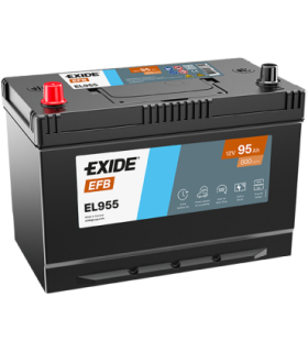 Exide EFB 95Ah 800A 306x173x222+-