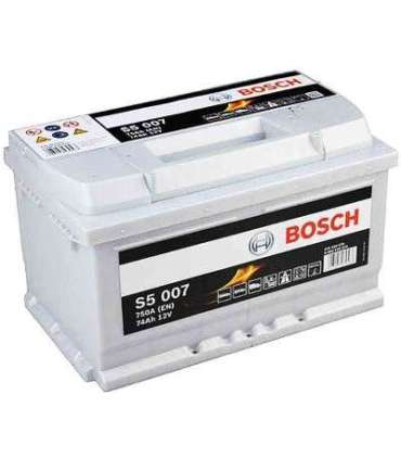 Bosch S5 007 74Ah 750A 278x175x175 -+