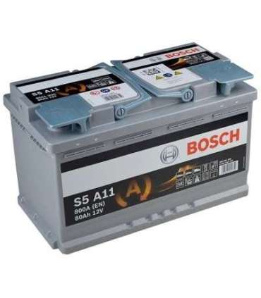 Bosch AGM S5 A11 80Ah 800A 315x175x190-+