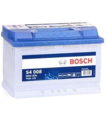 Bosch S4 008 74Ah 680A 278x175x190 -+
