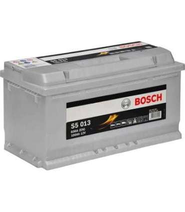 Bosch S5 013 100Ah 830A 353x175x190 -+