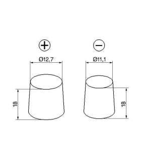 Bosch S4 030 40Ah 330A 187x127x227 -+