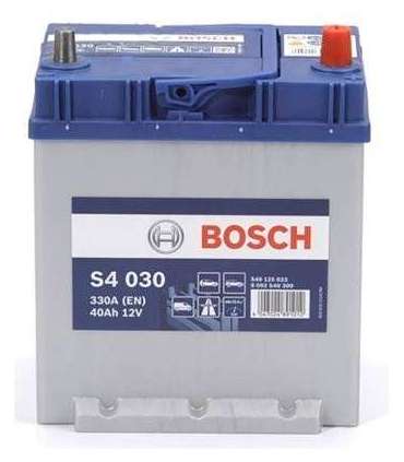 Bosch S4 030 40Ah 330A 187x127x227 -+