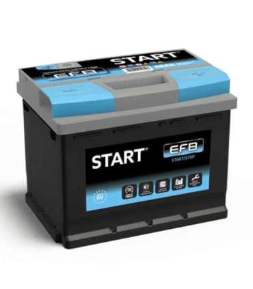 Start EFB 60Ah 560A 242x175x190-+