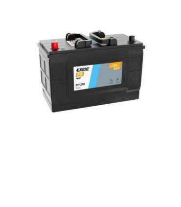 Exide PowerPRO 125Ah 850A 349x175x285mm +- 
