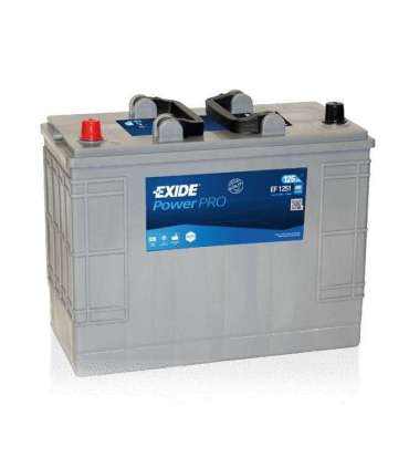 Exide PowerPRO 125Ah 850A 349x175x285mm +- 