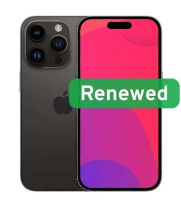 Grade C Apple iPhone 14 Pro Max 6.7" Super Retina XDR OLED 5G 128GB Space Black iOS Apple Renew