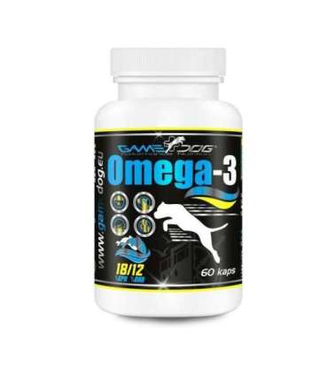 Game Dog OMEGA-3 kapsułki Suplement dla psa 60 kapsułek