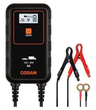 Зарядное устройство Osram 908 8A 12/24V