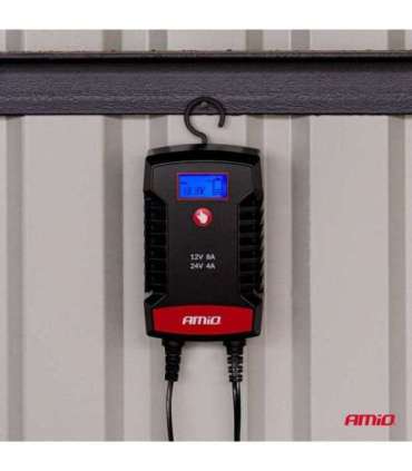 Digitaalne akulaadija AGM GEL 8A 12/24V