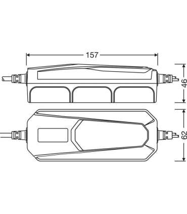 Osram akulaadija 405 5A 6/12V