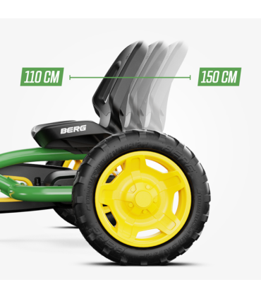 Berg Buddy John Deere väntadega kartauto