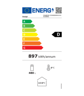 Fridge SNAIGE CD48DM-S300B