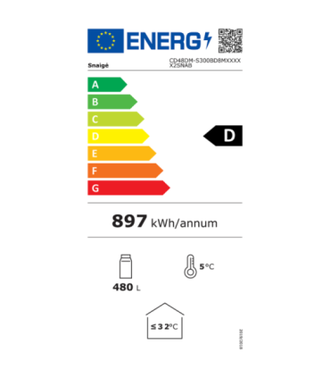 Fridge SNAIGE CD48DM-S300B