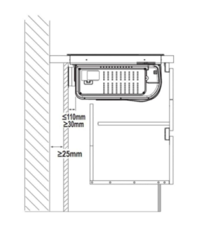 Hob and Hood (2in1) ELICA NIKOLATESLA FIT+ BL/F/60