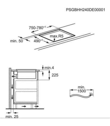 Hob and Hood (2in1) AEG TH84CC23CZ