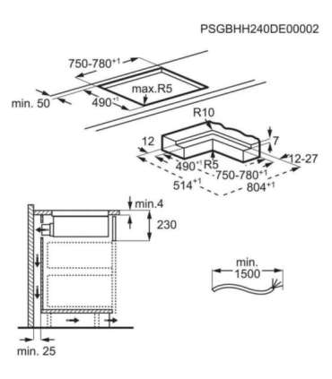 Hob and Hood (2in1) AEG TH84CC23CZ
