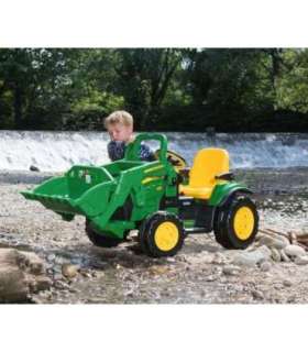 Laste elektriline traktor John Deere laaduriga 12V