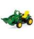 Laste elektriline traktor John Deere laaduriga 12V