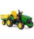 John Deere RC juhtimispuldiga+käru