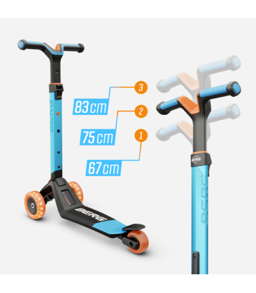 Nexo tõukeratas esiratta tuled sinine