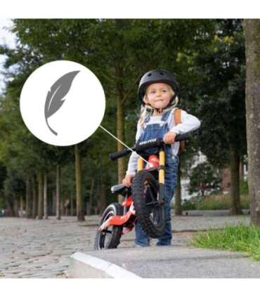 Беговел Biky Trail green, ручной тормоз