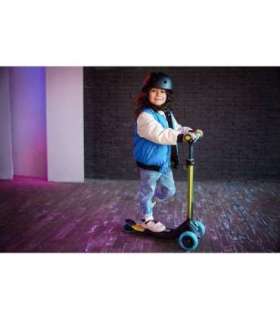 Tõukeratas Nexo sinine led tuled all