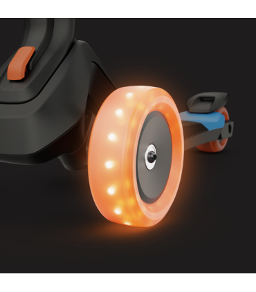 Tõukeratas Nexo sinine led tuled all