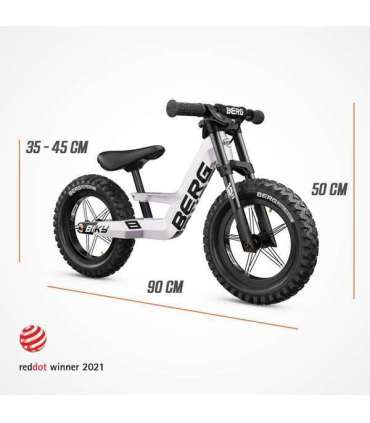 Berg jooksuratas Biky Cross White käsipi