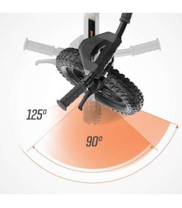 Berg jooksuratas Biky Cross White käsipi