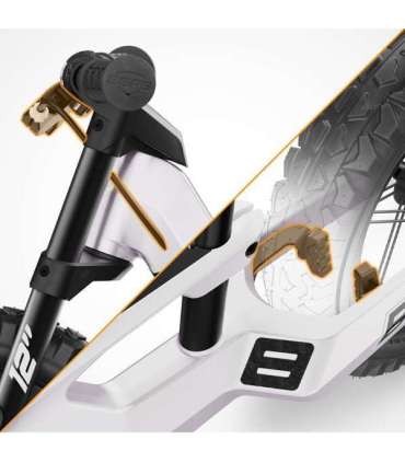 Berg jooksuratas Biky Cross White käsipi