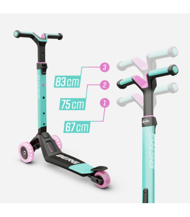 Tõukeratas Nexo mint led tuled all