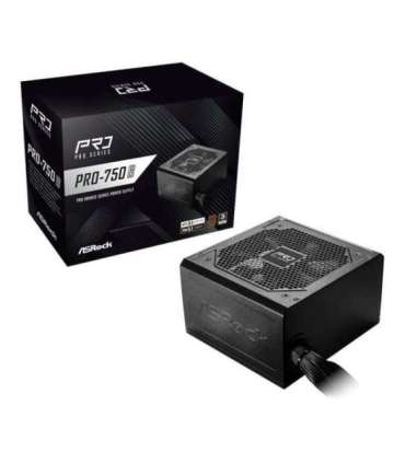 Power Supply|ASROCK|ATX|PC|100 - 240 V|750 W|PRO-750B