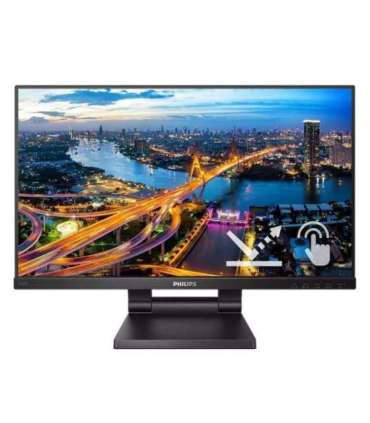 LED monitor - 24",  1920 x 1080, 75 Hz -LED IPS - 250 cd / m² - 1000:1 - 5 ms - HDMI, DisplayPort, VGA