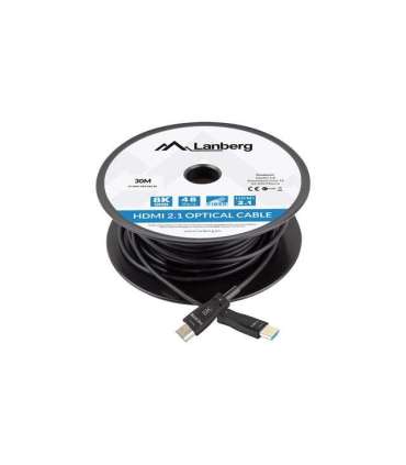 LANBERG CABLE HDMI M/M V2.1 30M 8K OPTICAL AOC