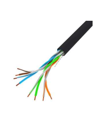 LANBERG LAN UTP CABLE 100MB/S 305M WIRE CCA BLACK