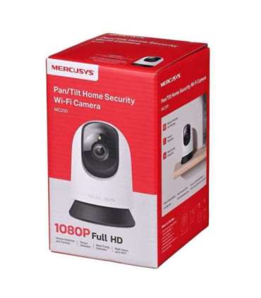 Mercusys MC200 - Pan/Tilt Home Security Wi-Fi Camera