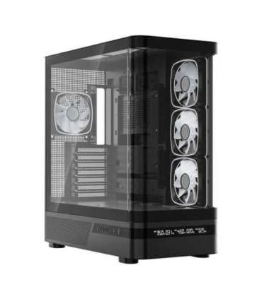 MODECOM PC CASE VOLCANO AQ 200 ARGB MIDI BLACK