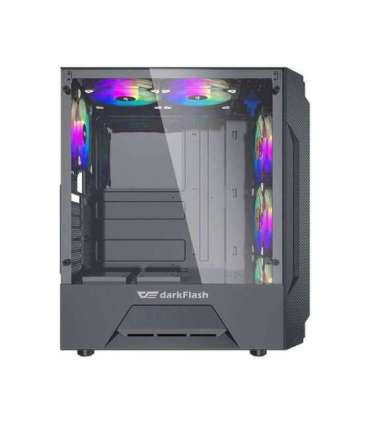 Darkflash LEO computer case (black)